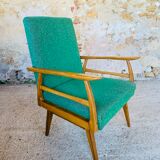 Vintage armchair in Scandinavian style circa 60