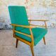 Fauteuil vintage de style scandinave circa 1960