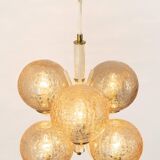 Six-armed chandelier by Richard Essig, Germany, 1960s.