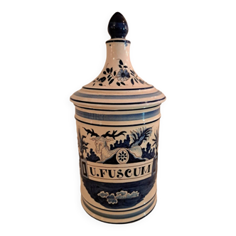 Delft ceramic medicine jar