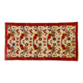 Anatolian handmade vintage rug 190 cm x 100 cm