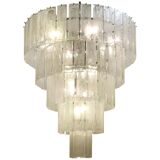 Lustre en verre de Murano