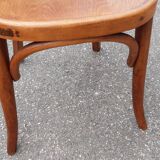 Set of 4 mismatched bistro chairs