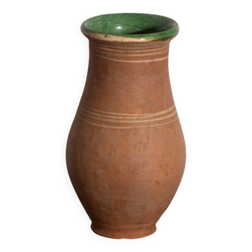 Antique glazed ceramic vase – Central Europe, circa 1920