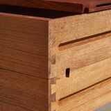 Restored Teak ‘Diplomat’ desk by Finn Juhl for France & Søn, 1950s (MK9758)