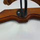 Wall coat rack 2 vintage hooks
