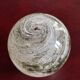 Yonel Faure signed blown glass soliflore vase