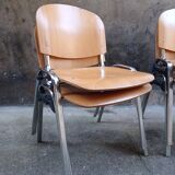 Set of 4 chairs, 80's design