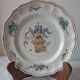 Longchamp earthenware plate. Birdcage decoration