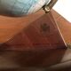 World globe in vintage sheet metal of English origin