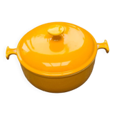 Le Creuset orange casserole dish: vintage