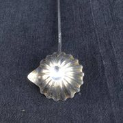 A fine silver-plated Art Nouveau sauce spoon/punch ladle, made by S.F.A.M.,