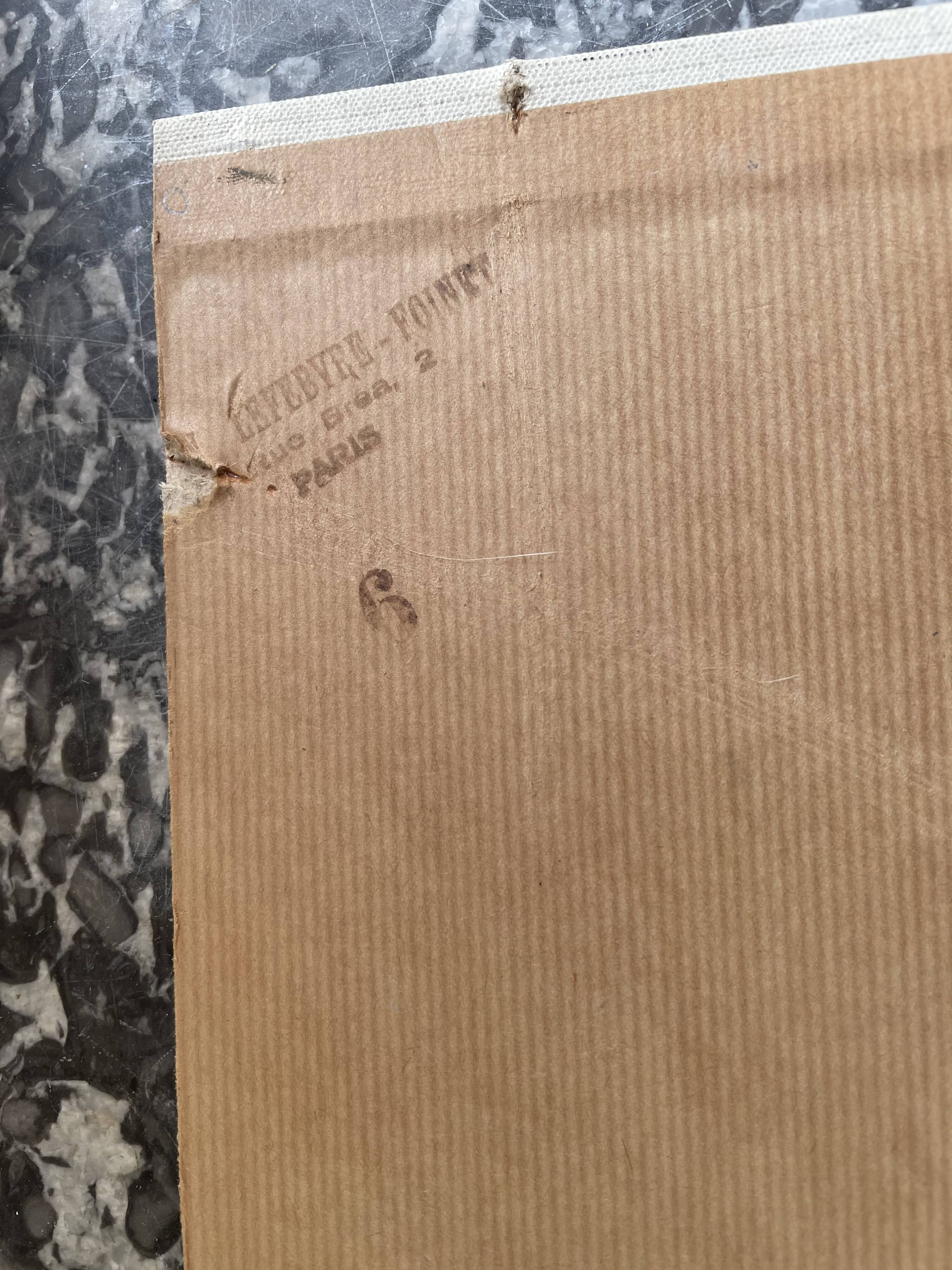 Oil on still life carton by Contesso