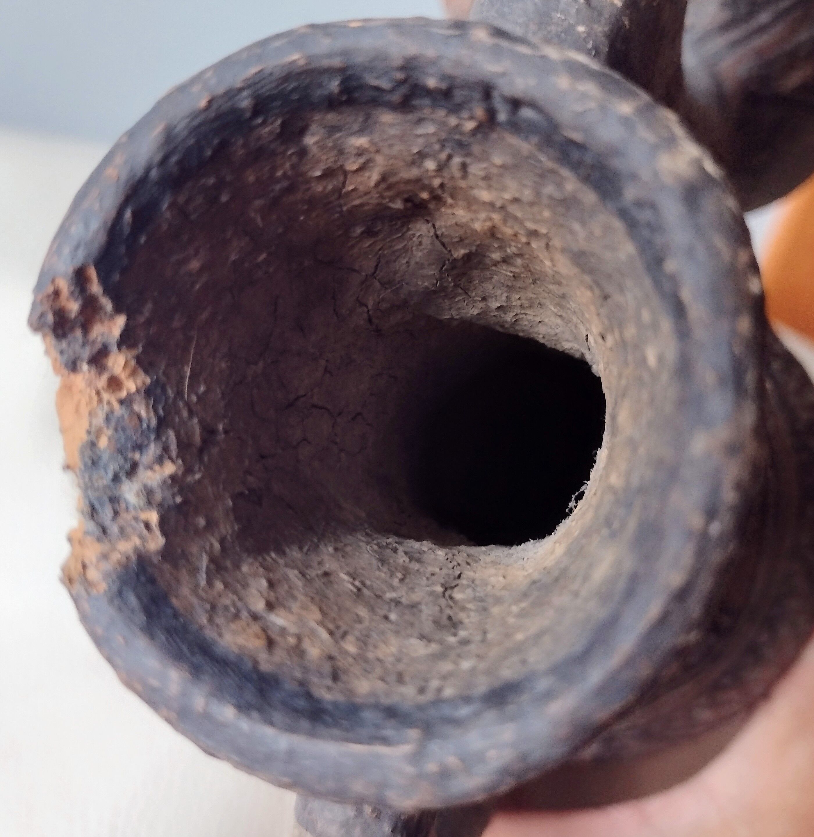 Antique berber double vessel