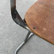 Vintage Plywood bauhaus style dining chair desk chair 50's Design
