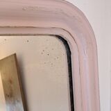 Louis Philippe powder pink mirror