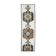 1970s Vintage Turkish Oushak Diamond Wool Runner 91x313