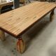 Dining table bowling lane