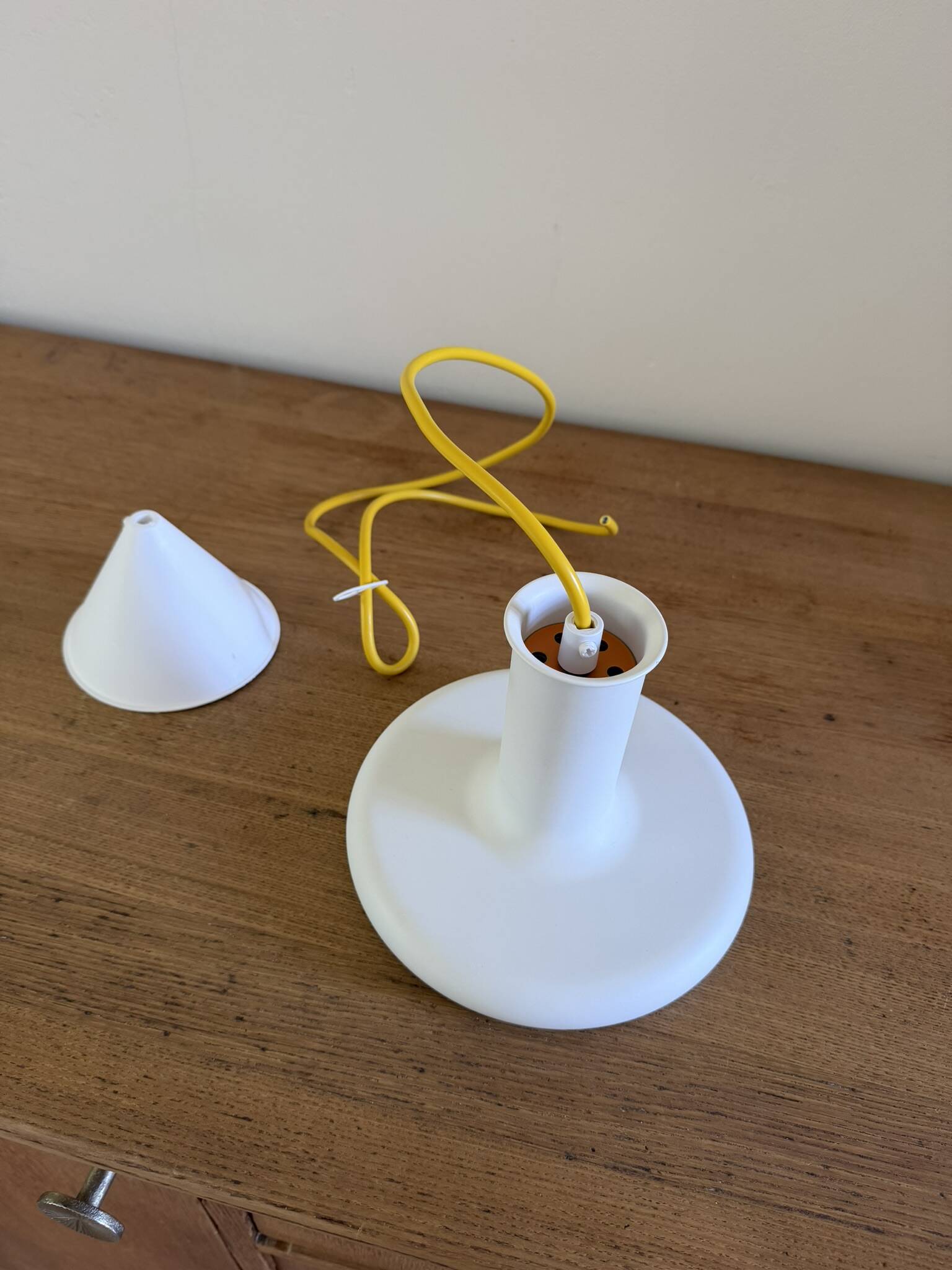 Vintage Fog & Morup Optima 5 pendant - Hans Due - Architect model