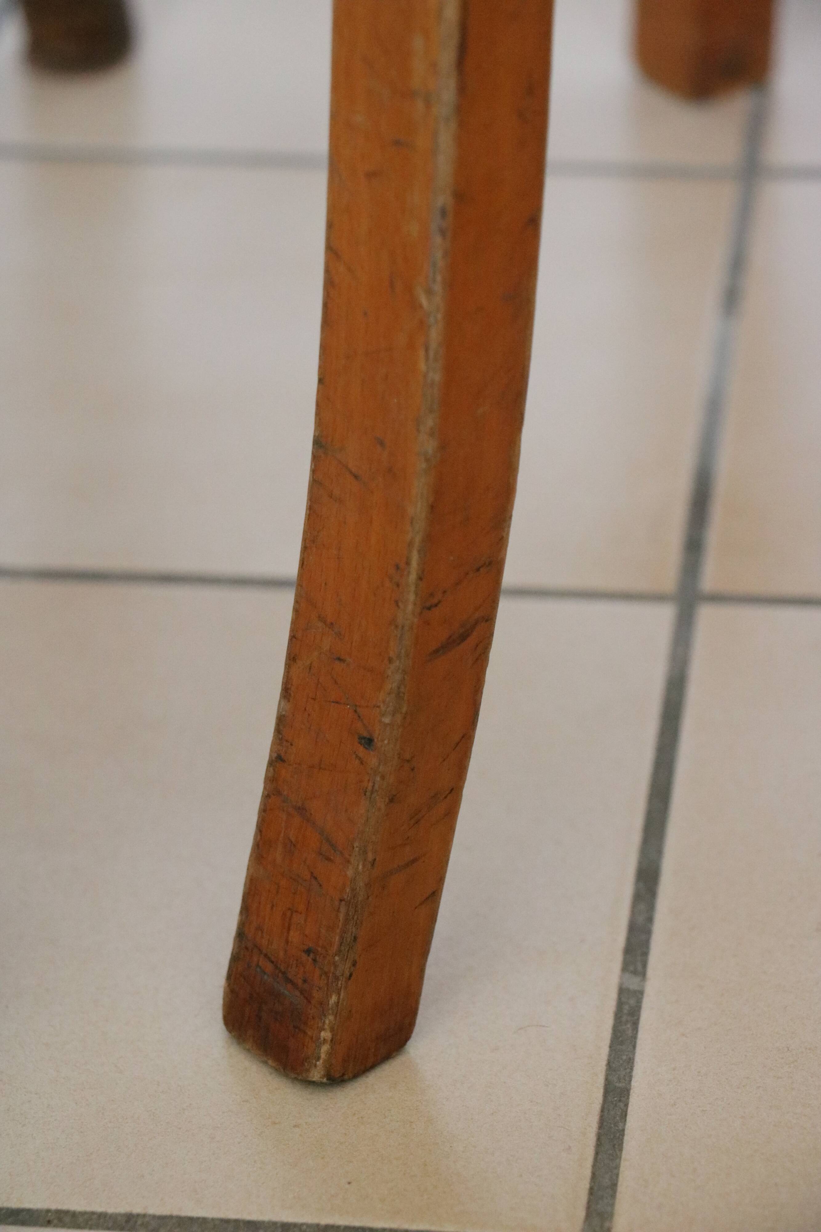 5 vintage bistro chairs