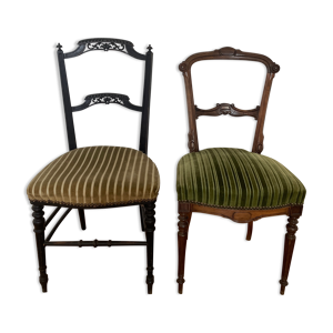 Paire de chaises anciennes