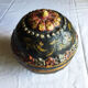 Handmade papier-mâché box