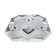 Vintage molded glass ashtray
