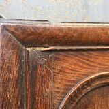 Pair of solid oak cabinet doors