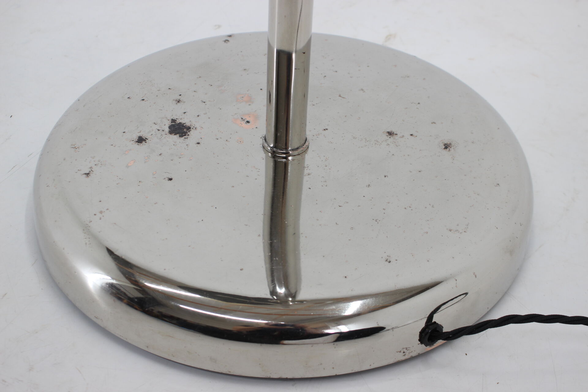 1930s Bauhaus floor lamp, Czechoslovakia