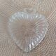 Vintage German Cut Crystal Heart-Shaped vide-poche by Walther Glas / Evita