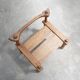 Ancient brutalist African chair