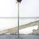 Lampadaire boule sur pieds en métal chromé, année 60/70