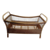 Lit enfant en rotin vintage