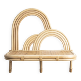 Allegra kids rattan wall shelf