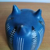 Small tripod cut in ceramic typical of the 50s