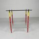 Arlecchino table with 2 glass plates, 1950s