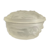 Empty molded glass pocket erotic decoration
