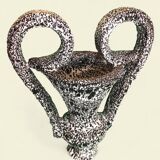 Large "Canthara" Vase in "Fat Lava", Marius Giuge, Vallauris - 1960s