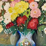 Flower bouquet painting