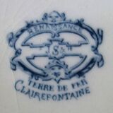 11 Terre de Fer Clairefontaine Renaissance 19th Century Plates
