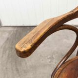 Baumann office chair 1914 curved wood