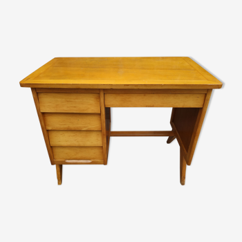 Vintage 50s wooden desk