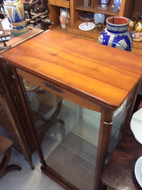 Cherry wood window 3 glazed faces