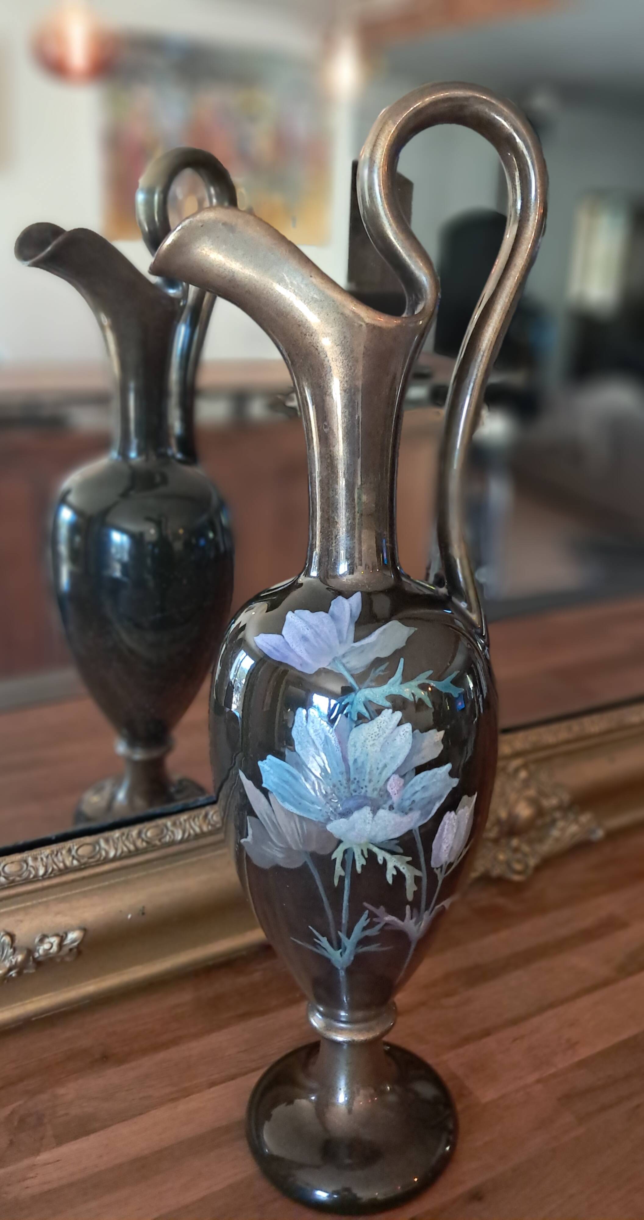 Ewer by Clément Massier, Golfe-Juan, around 1900