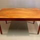 Table haute teck design scandinave 1950