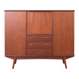 Mid-Century Danish Teak Highboard, 1960s.