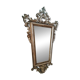 Miroir fin XIXe siècle en bois argenté