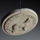 Plaster plaque "societe canine"