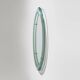 Wall mirror with curved glass frame by Metalvetro, 1970s