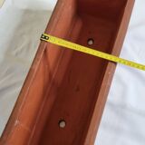 Art deco style terracotta planter, 50 cm